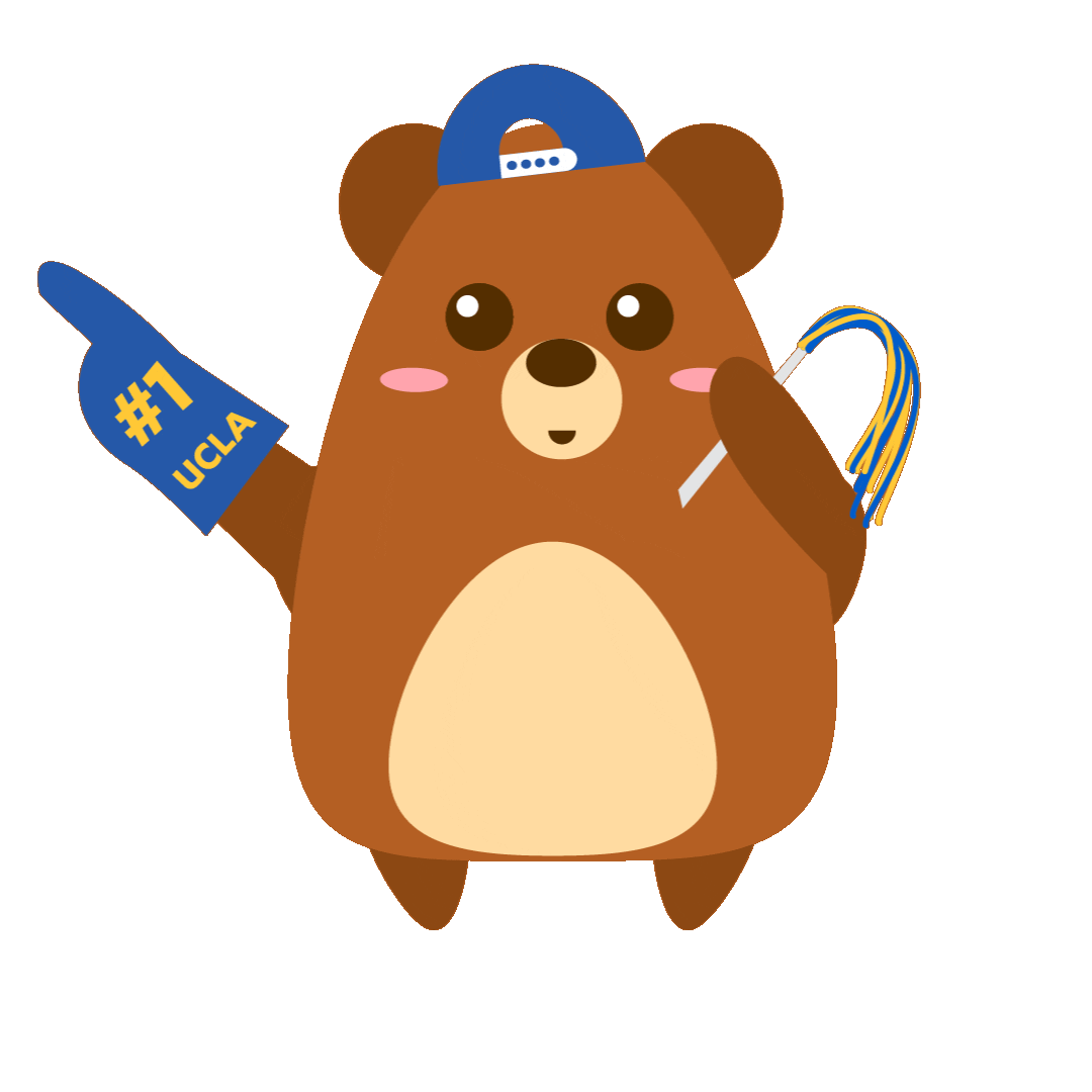 Game Day Football Sticker by UCLA