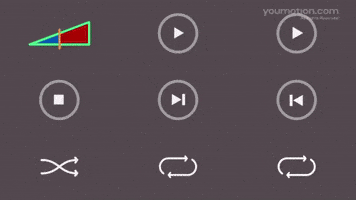 Player Controls And Playback Icons | Video |You Motion