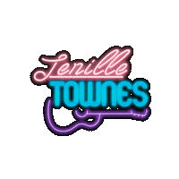 Neon Townes Sticker by Academy of Country Music Awards