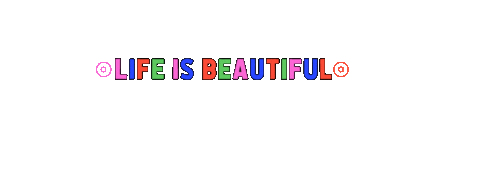 Life Is Beautiful Festival Sticker by ASOS