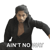 Shocked No Way Sticker by Ashwin Gane