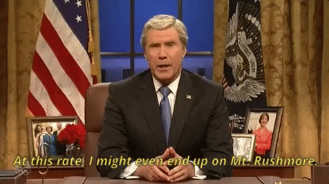 mt rushmore snl GIF by Saturday Night Live