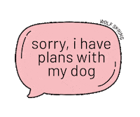 Sorry Dog Food Sticker by Wolf Spring