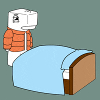 Tired Good Night GIF by Ordinary Friends