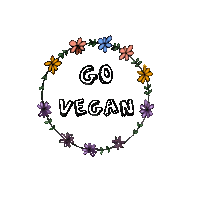 camilearcoverde animal vegan govegan veganos Sticker