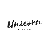 Unicorncycling bike unicorn cycling nora Sticker