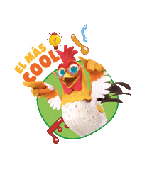 Aura Gallo Sticker by El Reino Infantil