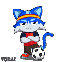 Football Win Sticker by Toshithecat