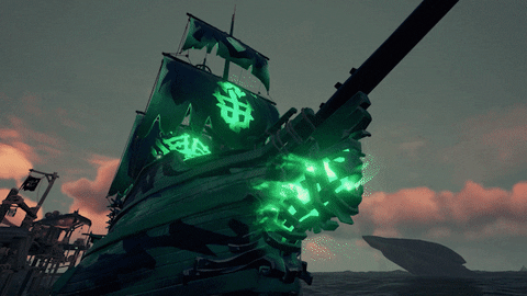 Ship Glow GIF by Sea of Thieves