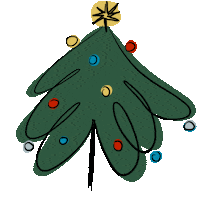 Merry Christmas Sticker by peppii