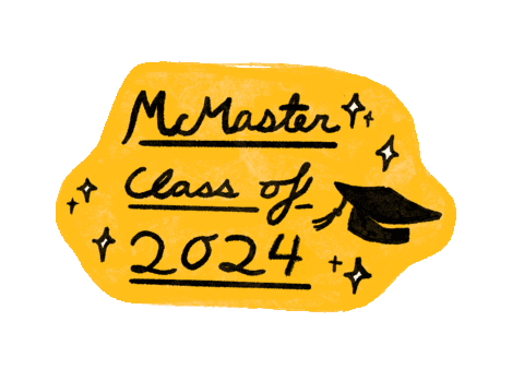 Macgrad2024 Sticker by McMaster Alumni Association