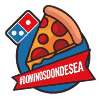 Pizza Sticker by DominosCol