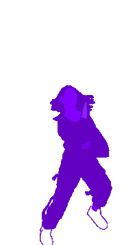 Happy Dancing Girl Sticker