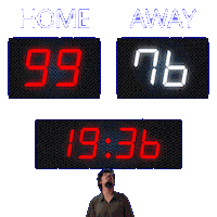 76 Away Sticker