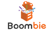 Boombie party gift confetti feest Sticker