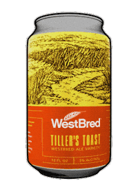 Wheat Beer Sticker by WestBred Wheat