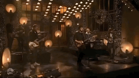 mumford and sons snl GIF by Saturday Night Live