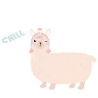 Chill Peru Sticker by Kinuayarns