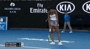 Frustrated Venus Williams GIF by Australian Open