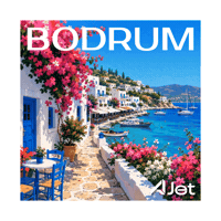 Turkey Bodrum Sticker by AJet