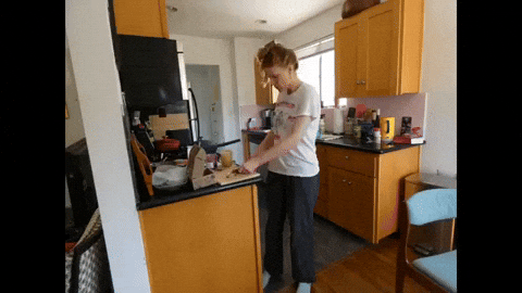 In The Kitchen Cooking GIF by Audrey Hobert