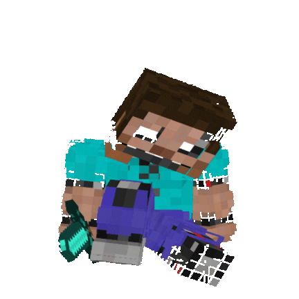 video game steve STICKER by imoji