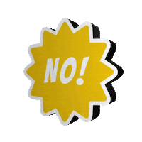 No Way Instagram Sticker by Zachary