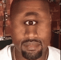 Kanye West Stare GIF