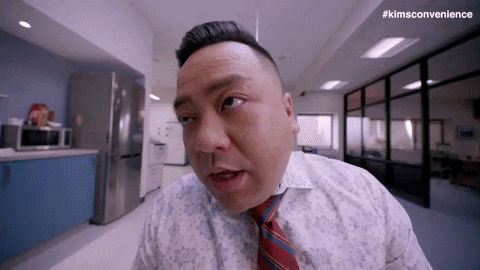 Tripping Out Hot Sauce GIF by Kim's Convenience