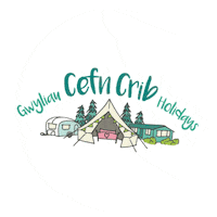 cefncrib cefn crib aberdyfi cefn crib holidays dyffryn dyfi Sticker