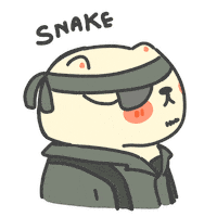 Metal Gear Solid Cosplay Sticker