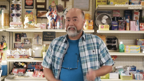 excited two thumbs up GIF by Kim's Convenience