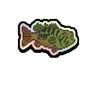 Smallmouth Smallies Sticker by AchiganBrand