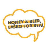 Beer Honey Sticker by Stik Lasko