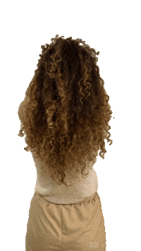 mysezioneaurea organic bio curly curly hair Sticker