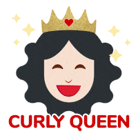 Curly Hair Capelli Ricci Sticker by I Love Riccio