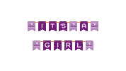 Girl Gender Reveal Sticker by Naviva