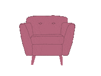 Pink Home Sticker