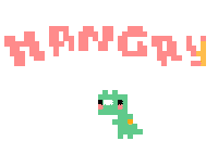 Angry 8 Bit Sticker
