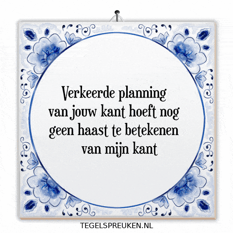 Wijsheid Planning GIF by Tegelspreuken.nl