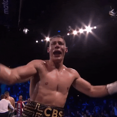 Happy Boxing GIF by DAZN