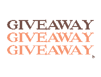 Giveaway Sticker by KC Chic Designs
