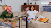 Silence Laughing GIF by Gogglebox Australia