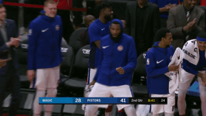 Andre Drummond Dance GIF by NBA