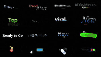 Simple Glare Glow Titles | Video |You Motion