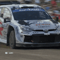 Drift Turn GIF by FIA World Rally Championship