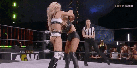 Bunny Aew On Tnt GIF by All Elite Wrestling on TNT