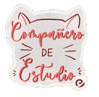 eClasscomunidad work gato study perro Sticker