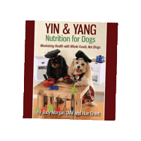drjudymorgan dog food yin yang cookbook nhp Sticker