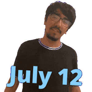 July 12 Sticker